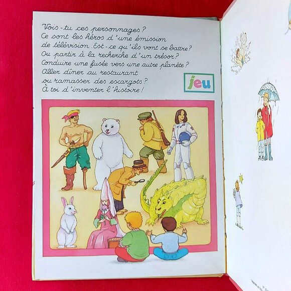 La Télévision FRENCH Language Kids HC Book Viens Voir! 3 4 5 Ans Andre Posner - Picture 5 of 10